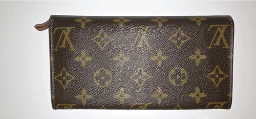 Authentic Vintage Louis Vuitton Damier Sarah Long Wallet Signature Monogram image 1