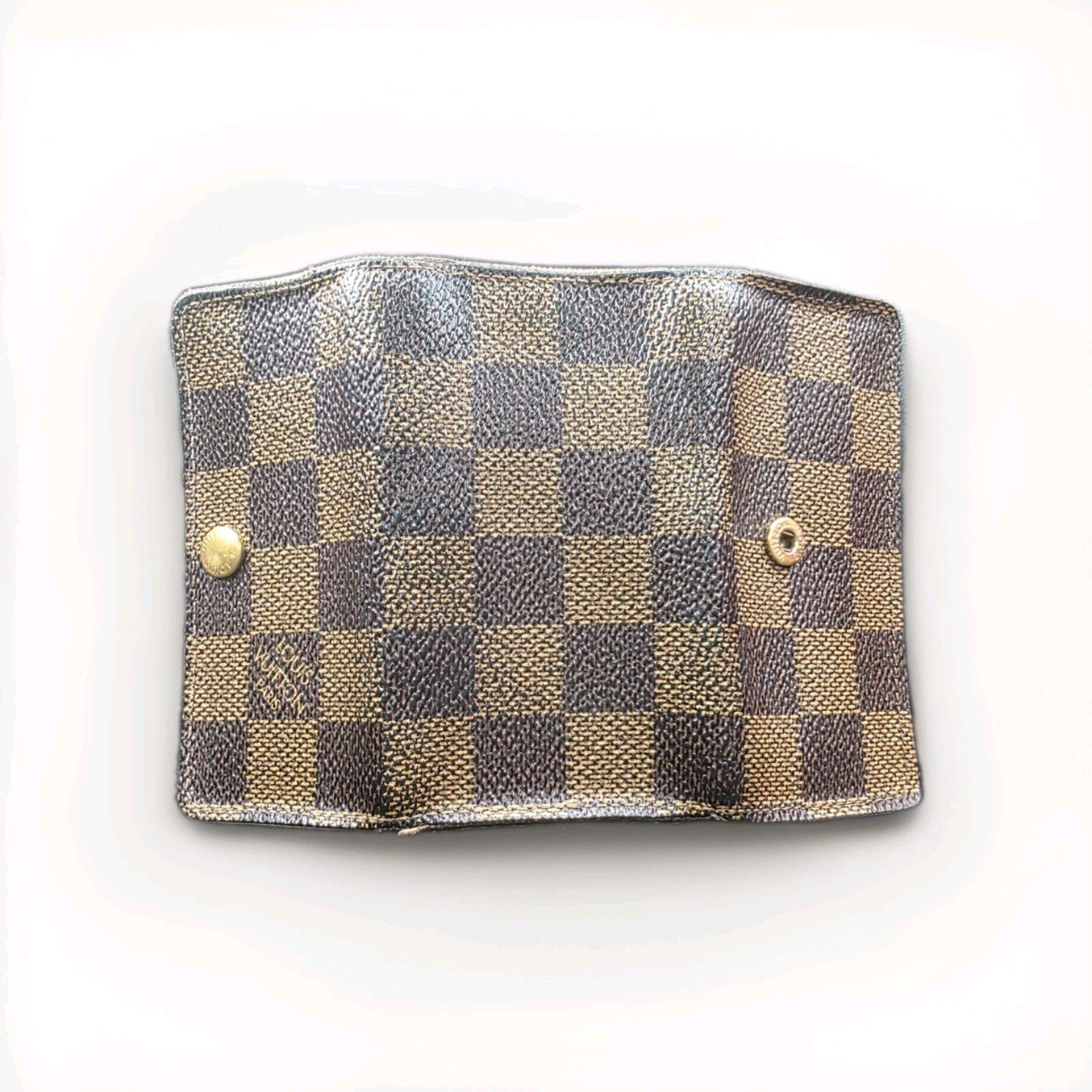 Authentic LOUIS VUITTON Damier Ebene Multicles 4 Keys holder Key Case Brown image 1