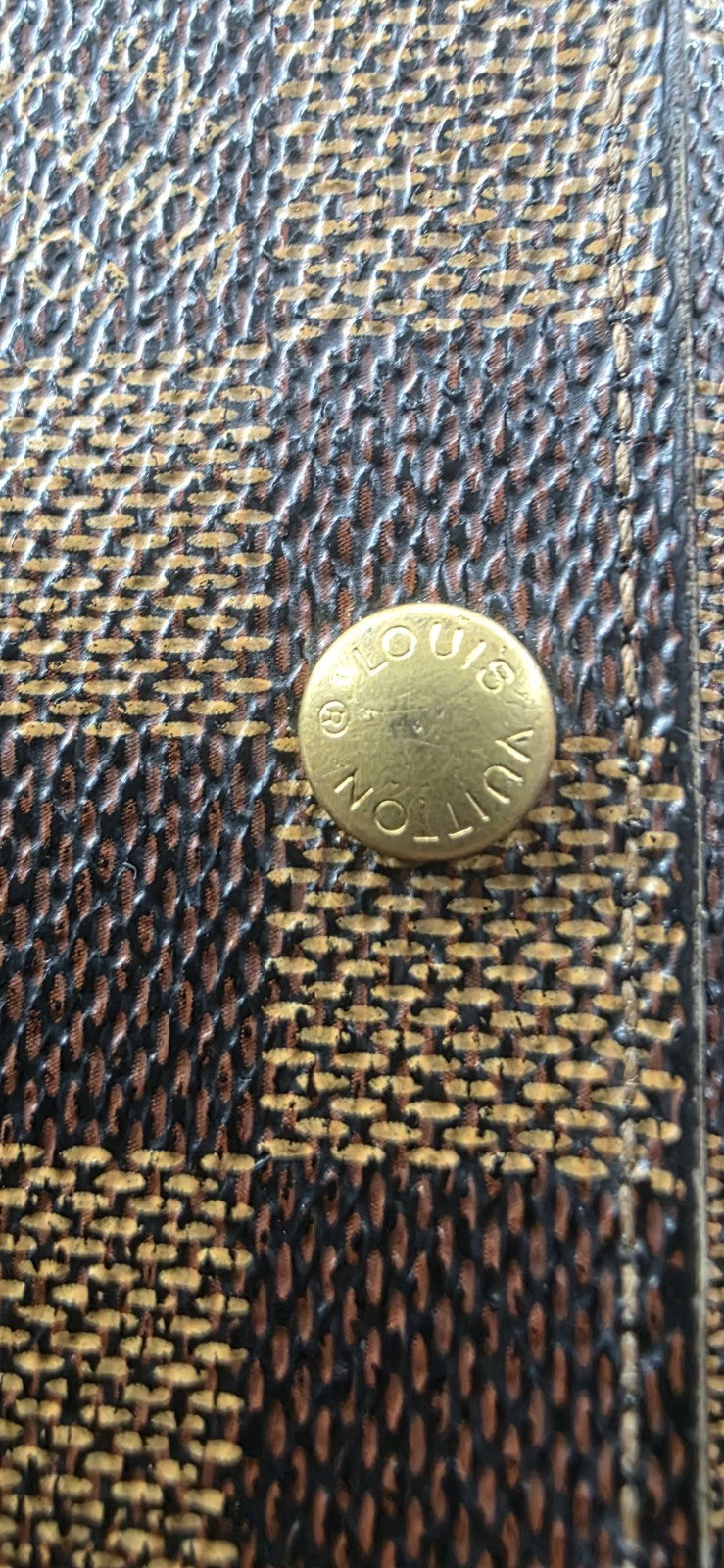 Authentic LOUIS VUITTON Damier Ebene Multicles 4 Keys holder Key Case Brown image 4