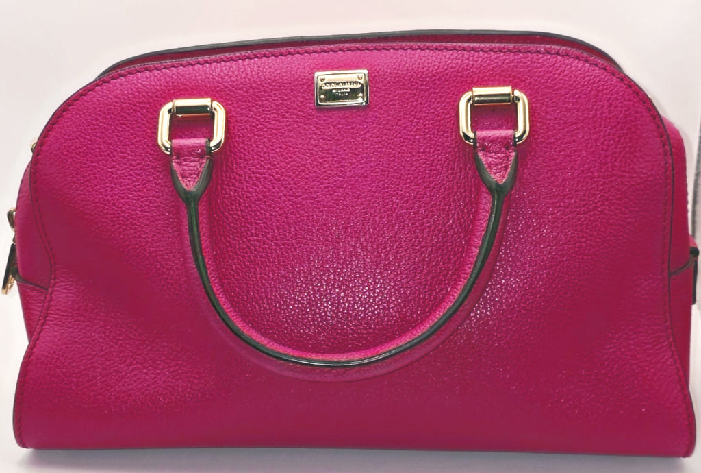 Dolce & Gabbana Isabella Bowling Bag in Fuchsia image 0